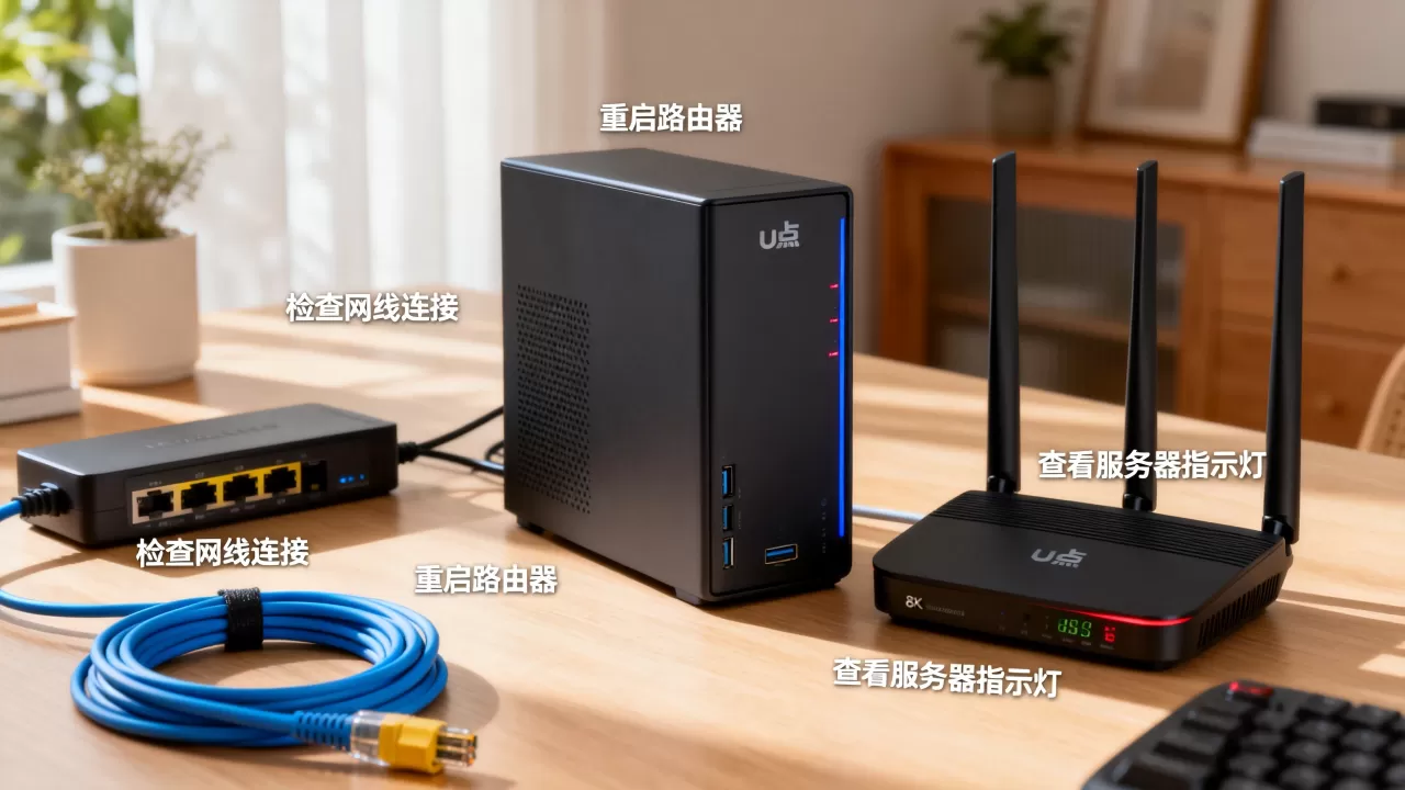 u点家庭服务器上不了网怎么解决,网络连接失败原因是什么? u点家庭服务器上不了网怎么解决,网络连接失败原因是什么?