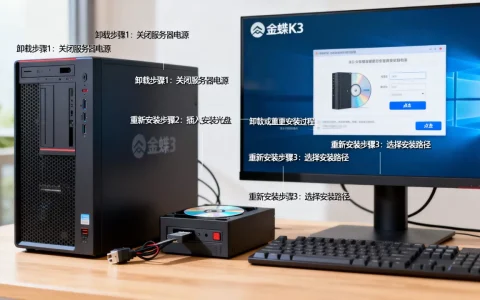 金蝶K3服务器被卸载了怎么办？，金蝶K3服务器如何重新安装？