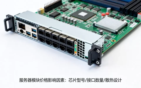服务器一个模块到底多少钱，价格受哪些因素影响？