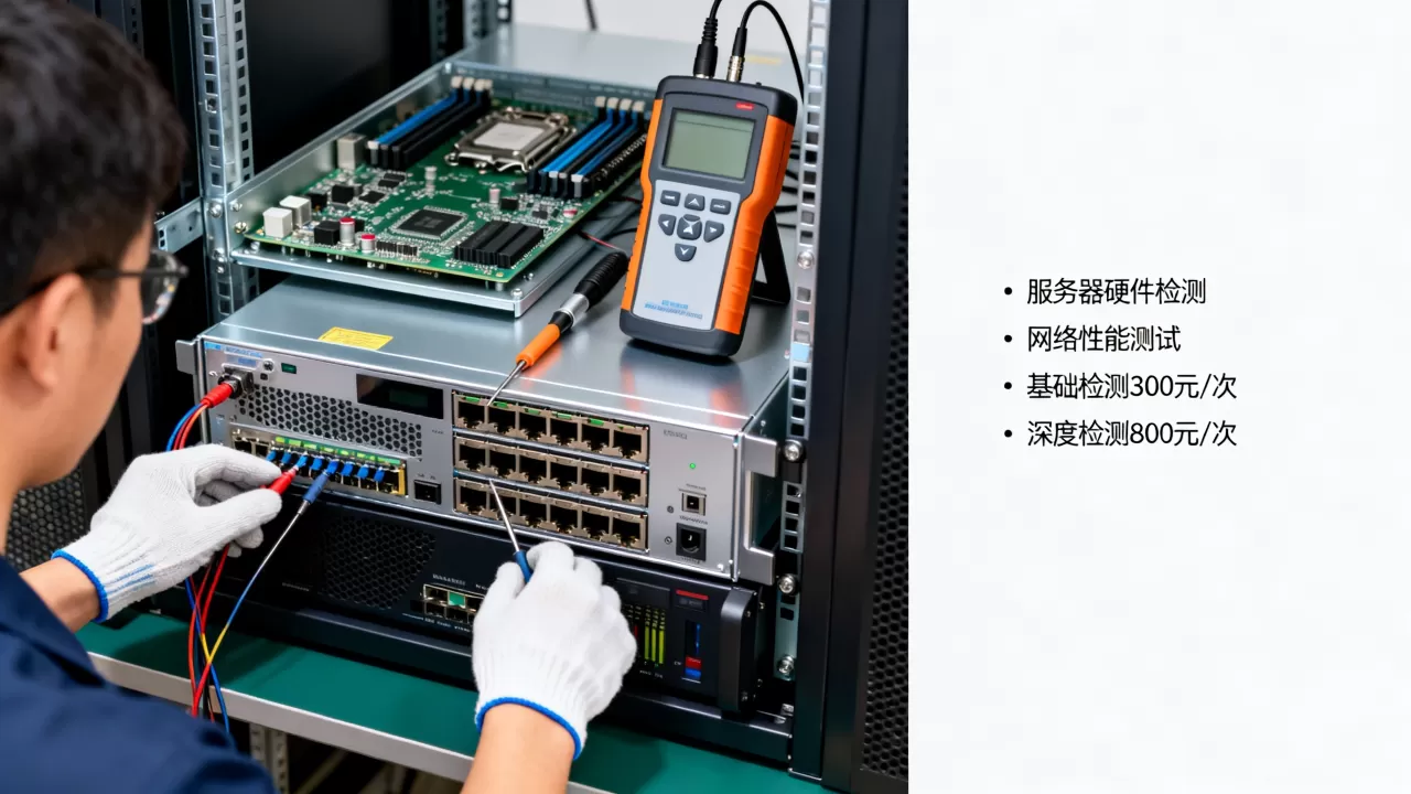 服务器检测一次大概要多少钱,具体收费标准是什么? 服务器检测一次大概要多少钱,具体收费标准是什么?