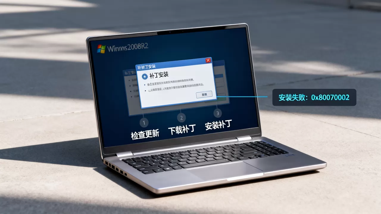win2008r2服务器怎么打补丁,补丁安装失败怎么办? win2008r2服务器怎么打补丁,补丁安装失败怎么办?
