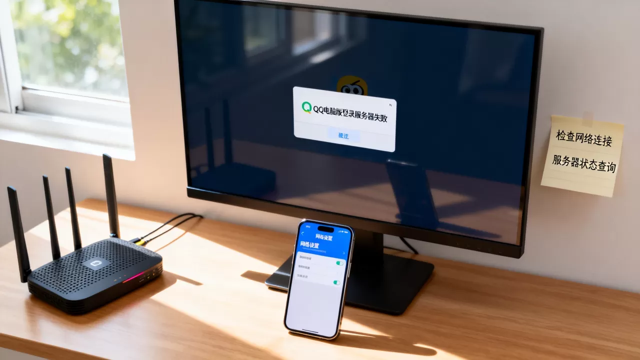 QQ电脑版登录服务器失败怎么回事,QQ登录失败是什么原因? QQ电脑版登录服务器失败怎么回事,QQ登录失败是什么原因?