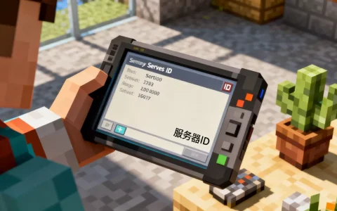 我的世界我的服务器ID怎么看？,在哪里查看
