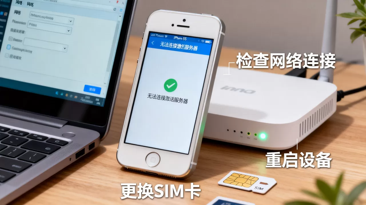 5s无法连接激活服务器是什么原因,怎么解决? 5s无法连接激活服务器是什么原因,怎么解决?