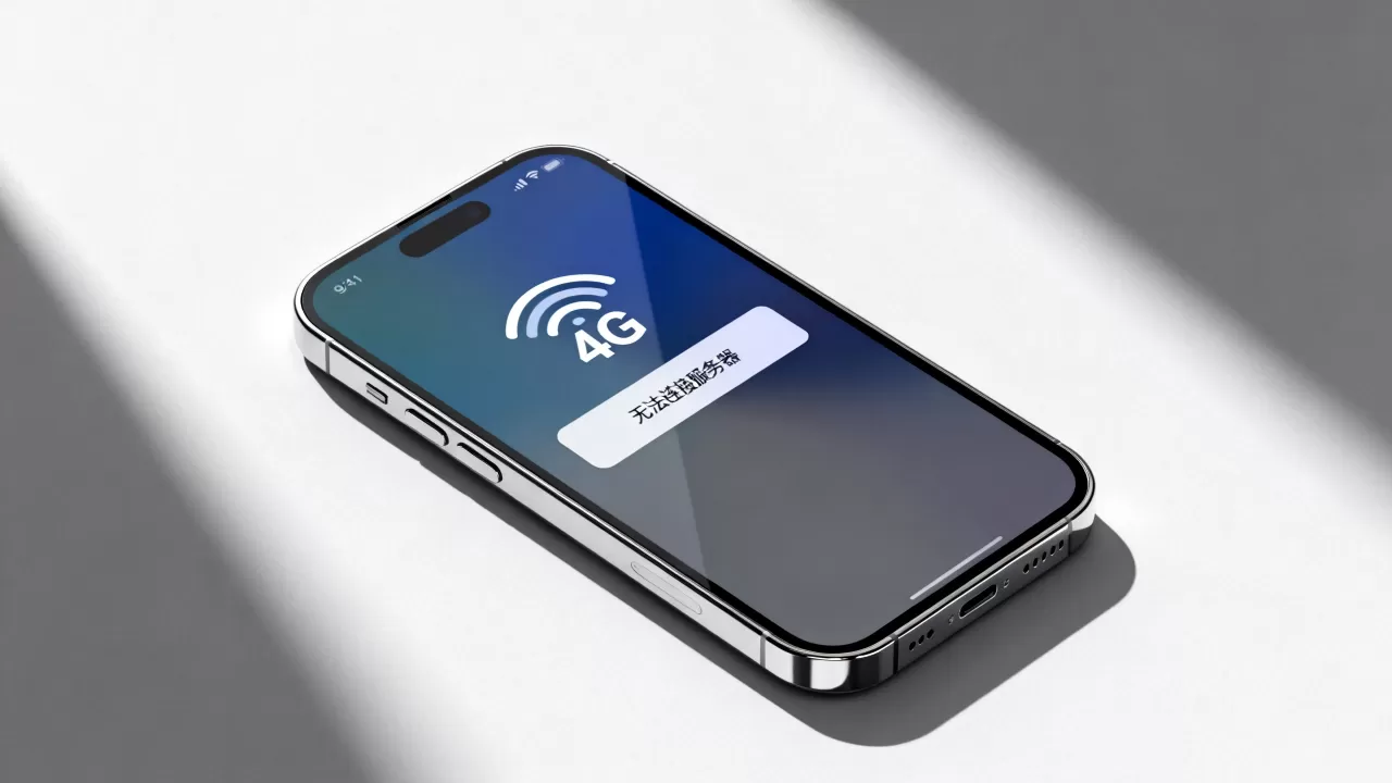 信号满格为什么4G无法连接服务器,怎么回事? 信号满格为什么4G无法连接服务器,怎么回事?