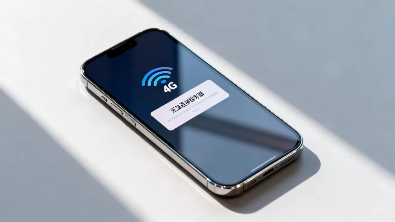 信号满格为什么4G无法连接服务器,怎么回事? 信号满格为什么4G无法连接服务器,怎么回事?