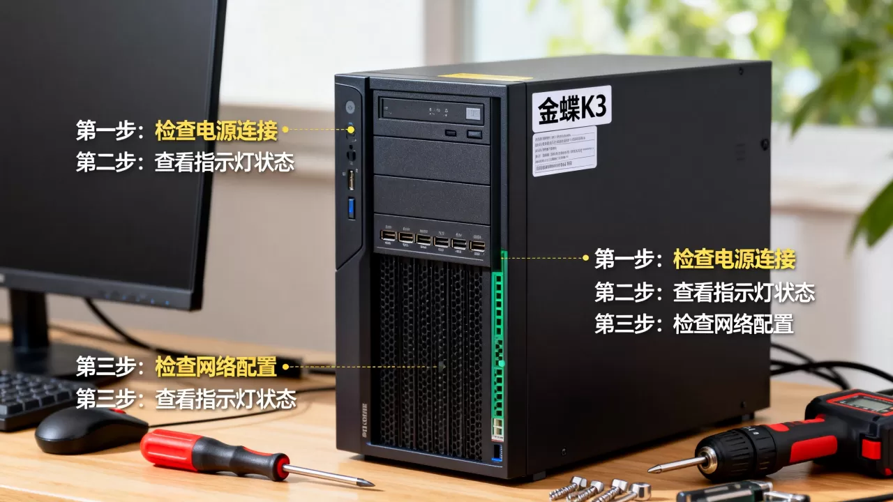 金蝶K3服务器启动不了怎么办,有哪些排查步骤? 金蝶K3服务器启动不了怎么办,有哪些排查步骤?