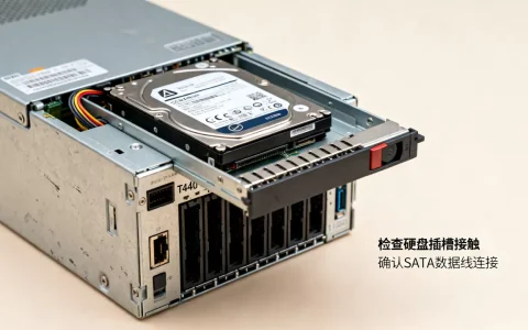 t440服务器怎么只显示一块硬盘，服务器硬盘识别不到怎么办？