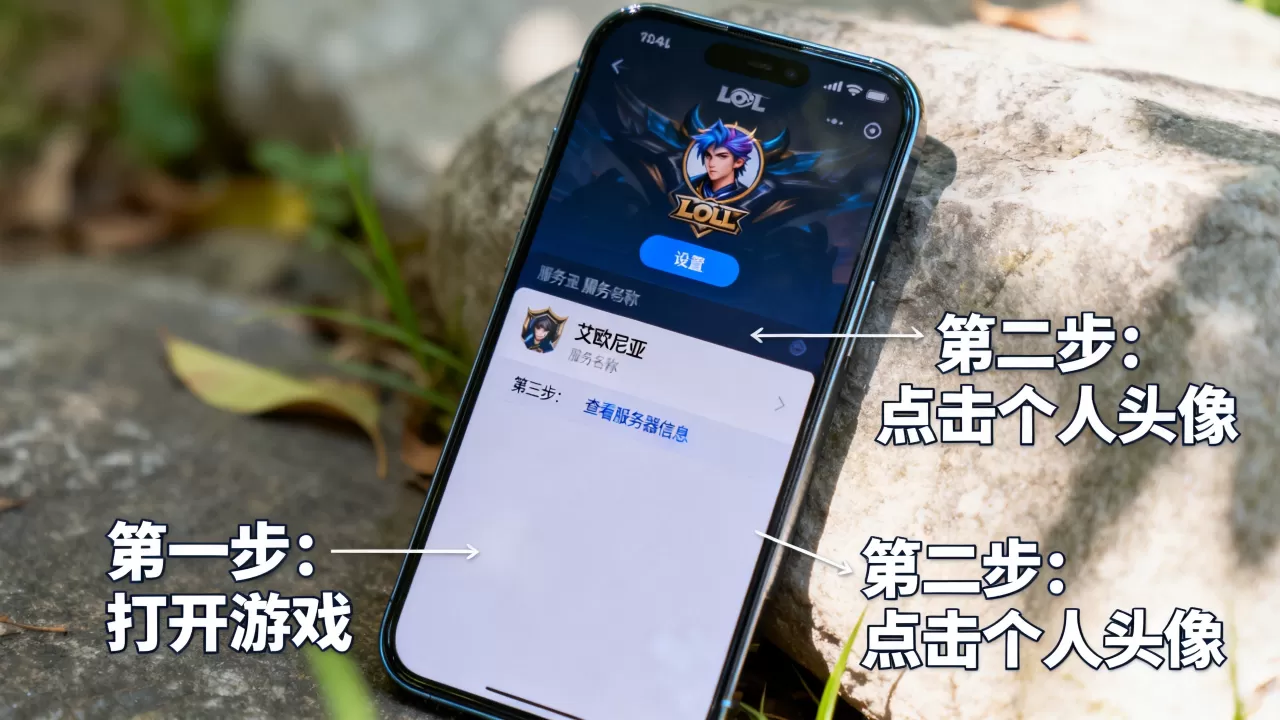 手游LOL怎么看自己在哪个服务器,在哪查最准确? 手游LOL怎么看自己在哪个服务器,在哪查最准确?