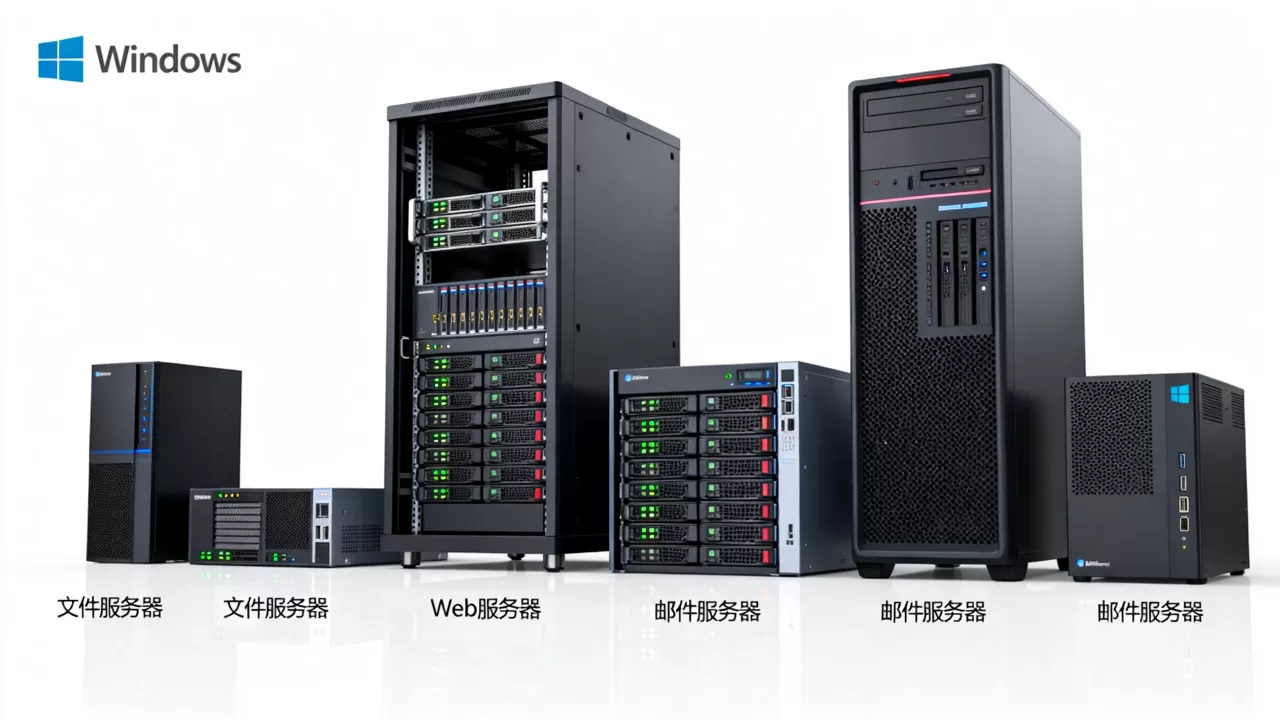 Windows系统有哪些服务器,哪个好用? Windows系统有哪些服务器,哪个好用?