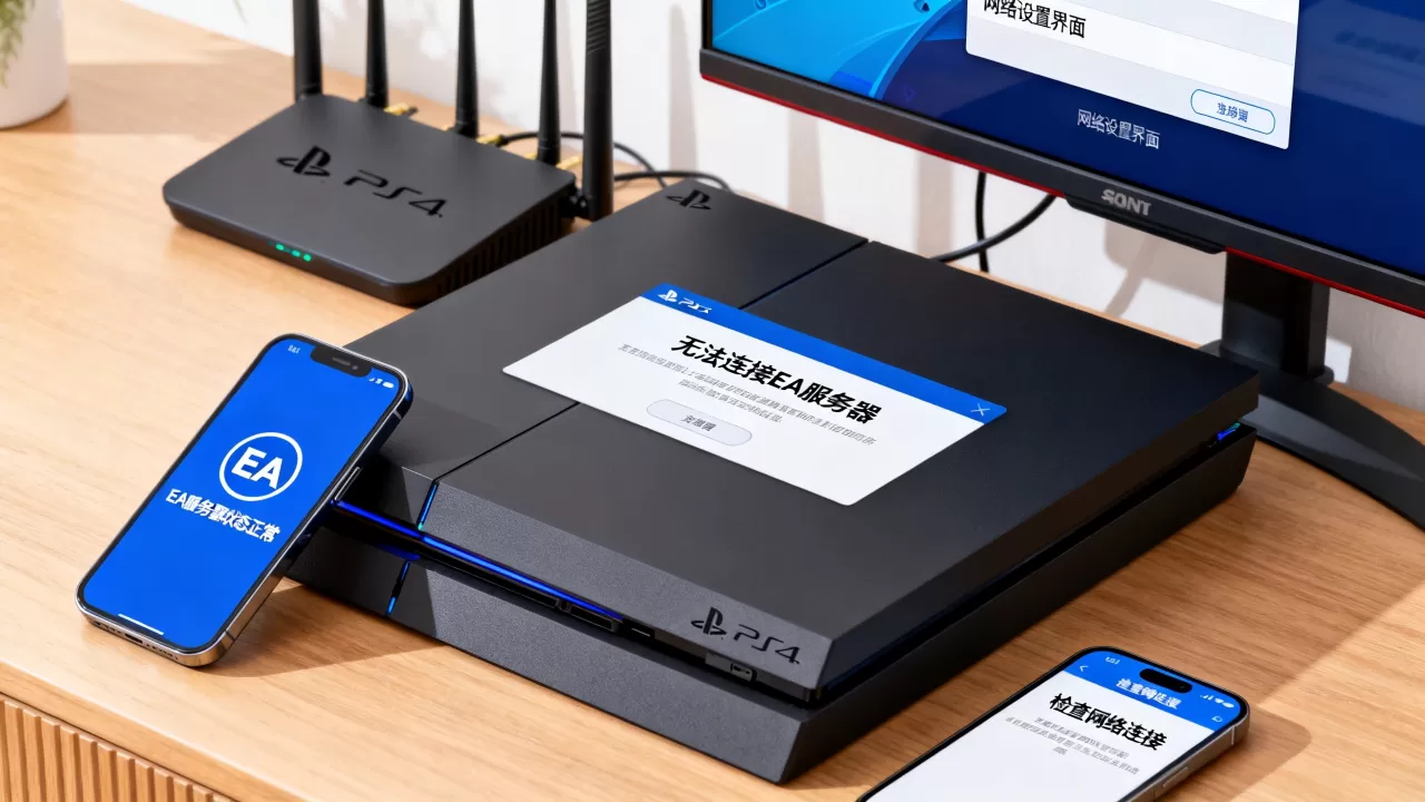 PS4无法连接EA服务器怎么办,EA服务器连接失败怎么解决? PS4无法连接EA服务器怎么办,EA服务器连接失败怎么解决?
