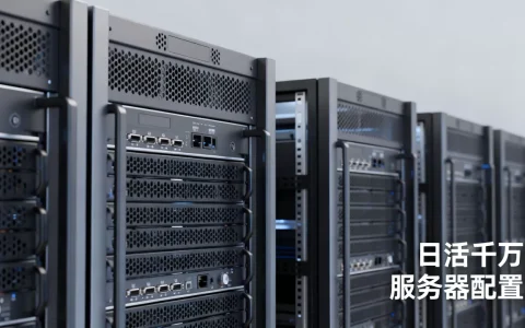 日活千万的app需要多少台服务器，服务器租用什么配置好