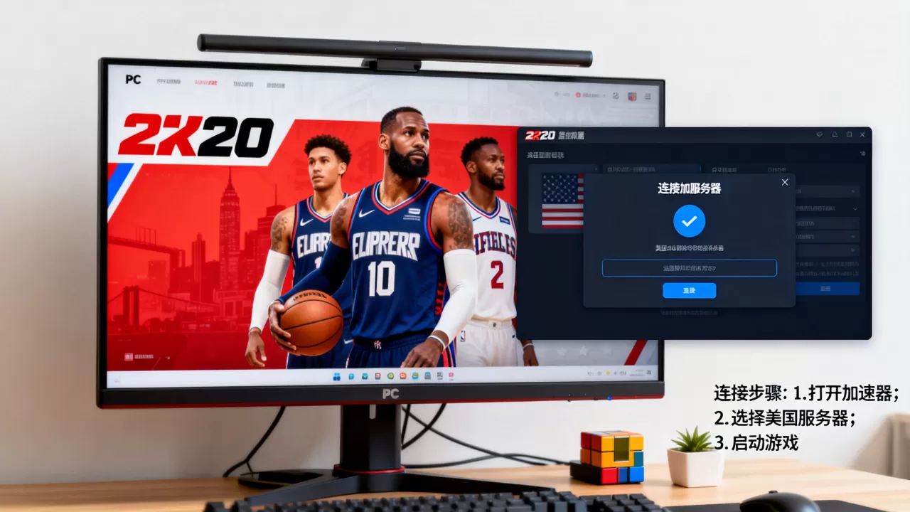 PC版2K20怎么才能连接美国服务器,用什么加速器? PC版2K20怎么才能连接美国服务器,用什么加速器?