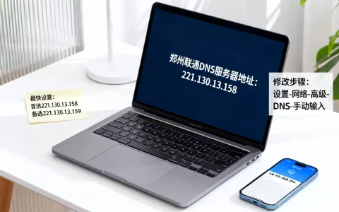 郑州联通DNS服务器地址是多少，如何修改设置才最快？