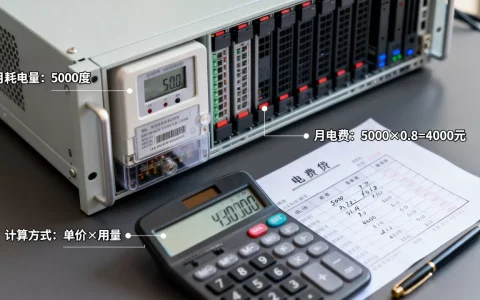 服务器每月耗电量多少钱？,电费计算方式是什么？