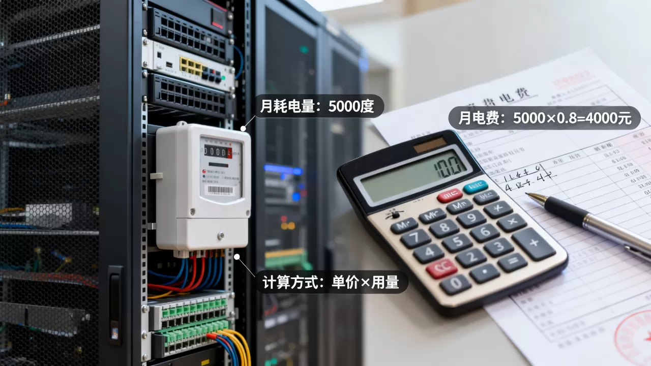服务器每月耗电量多少钱?,电费计算方式是什么? 服务器每月耗电量多少钱?,电费计算方式是什么?