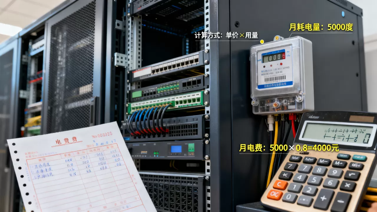 服务器每月耗电量多少钱?,电费计算方式是什么? 服务器每月耗电量多少钱?,电费计算方式是什么?