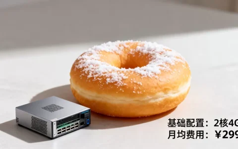 甜甜圈买服务器要多少钱，费用怎么算才合理？