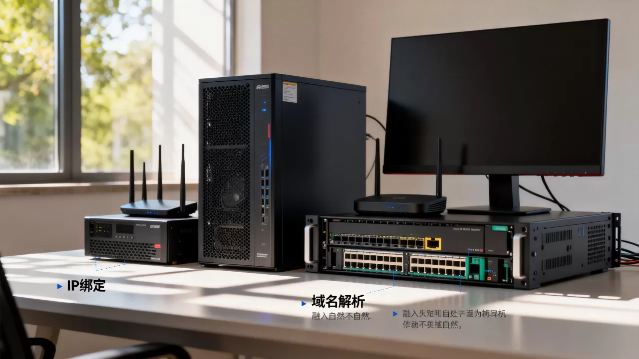 服务器的IP和域名如何绑定?,域名解析设置步骤 服务器的IP和域名如何绑定?,域名解析设置步骤