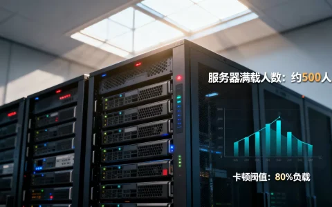 服务器一般多少人算满，服务器满载多少人会卡顿？