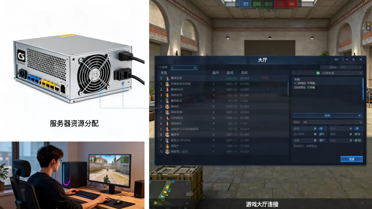 CS服务器为何预留给游戏大厅,有什么影响? CS服务器为何预留给游戏大厅,有什么影响?