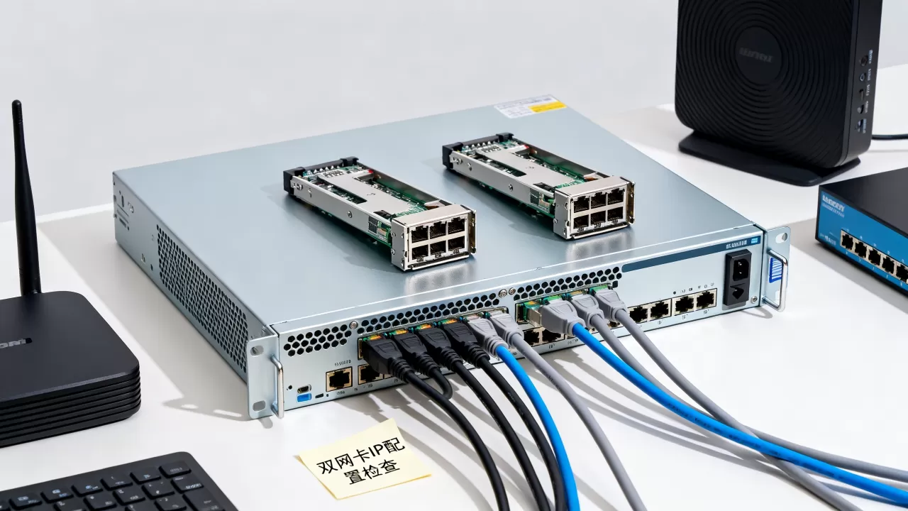 iis7双网卡服务器为什么没有ip,怎么设置双网卡? iis7双网卡服务器为什么没有ip,怎么设置双网卡?