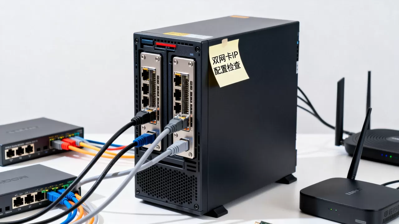iis7双网卡服务器为什么没有ip,怎么设置双网卡? iis7双网卡服务器为什么没有ip,怎么设置双网卡?