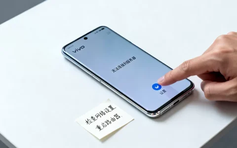 vivo手机为什么显示无法连接到服务器，怎么办？