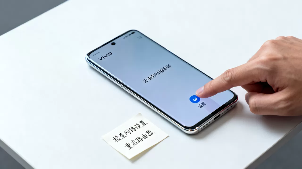 vivo手机为什么显示无法连接到服务器,怎么办? vivo手机为什么显示无法连接到服务器,怎么办?