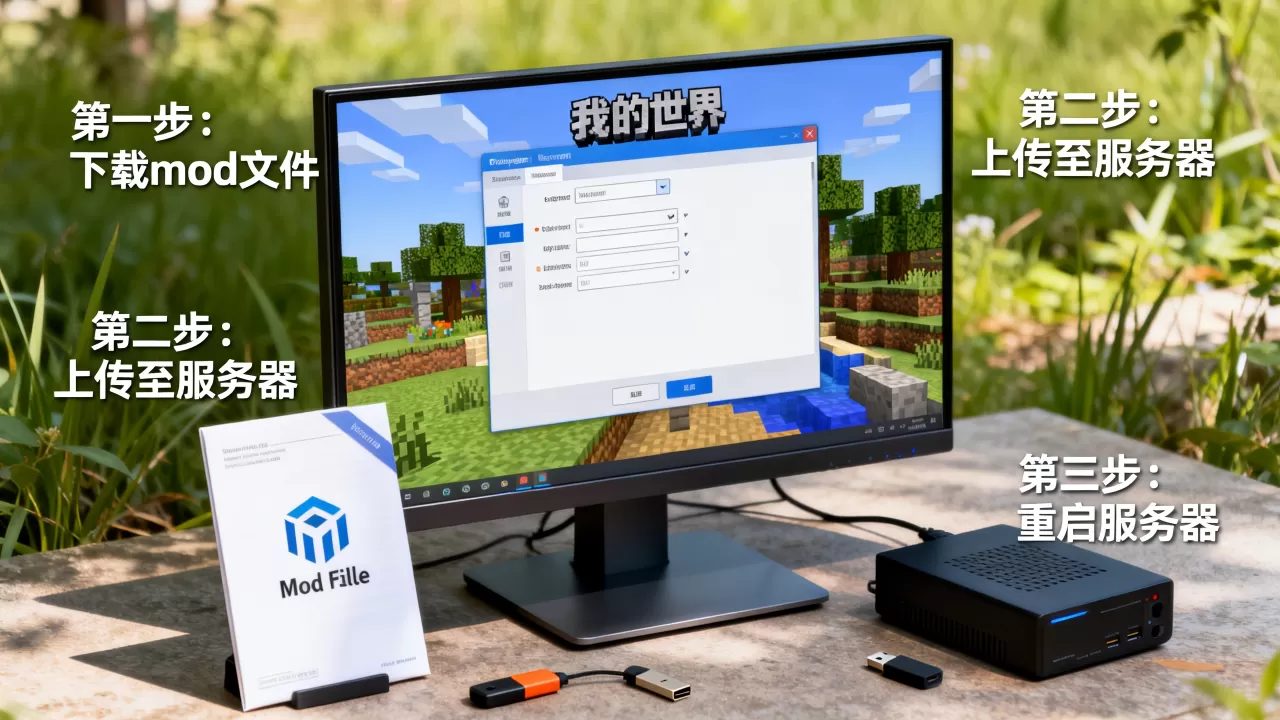 网易我的世界租服务器如何添加mod,mod安装教程 网易我的世界租服务器如何添加mod,mod安装教程