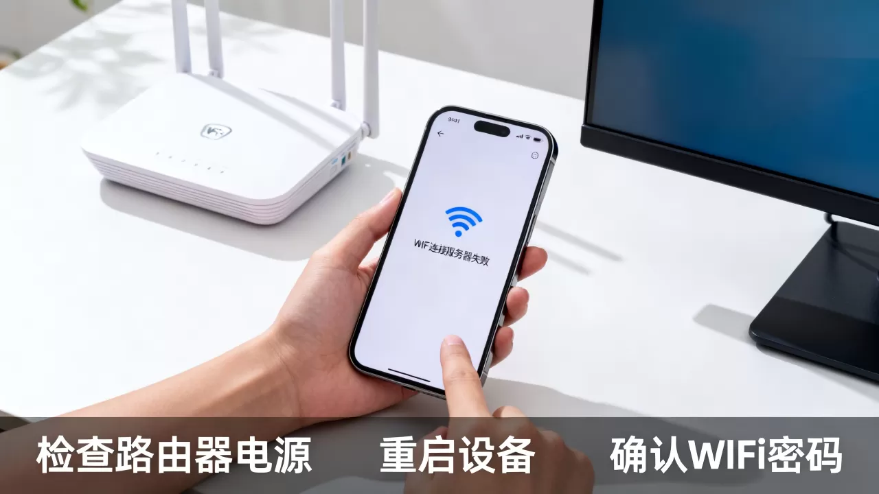 WiFi连接服务器失败是怎么回事,怎么解决? WiFi连接服务器失败是怎么回事,怎么解决?