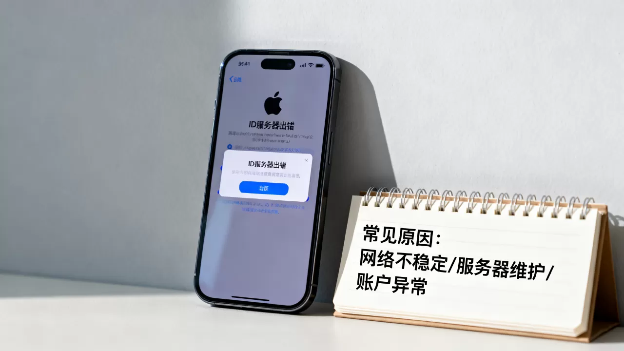 苹果系统更新时ID服务器出错怎么办,常见原因有哪些 苹果系统更新时ID服务器出错怎么办,常见原因有哪些