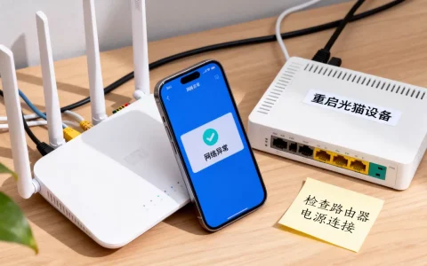 wifi有信号却连不上服务器咋办，网络异常解决方法