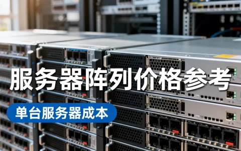 服务器整列一个要多少钱，服务器阵列价格一般多少钱？