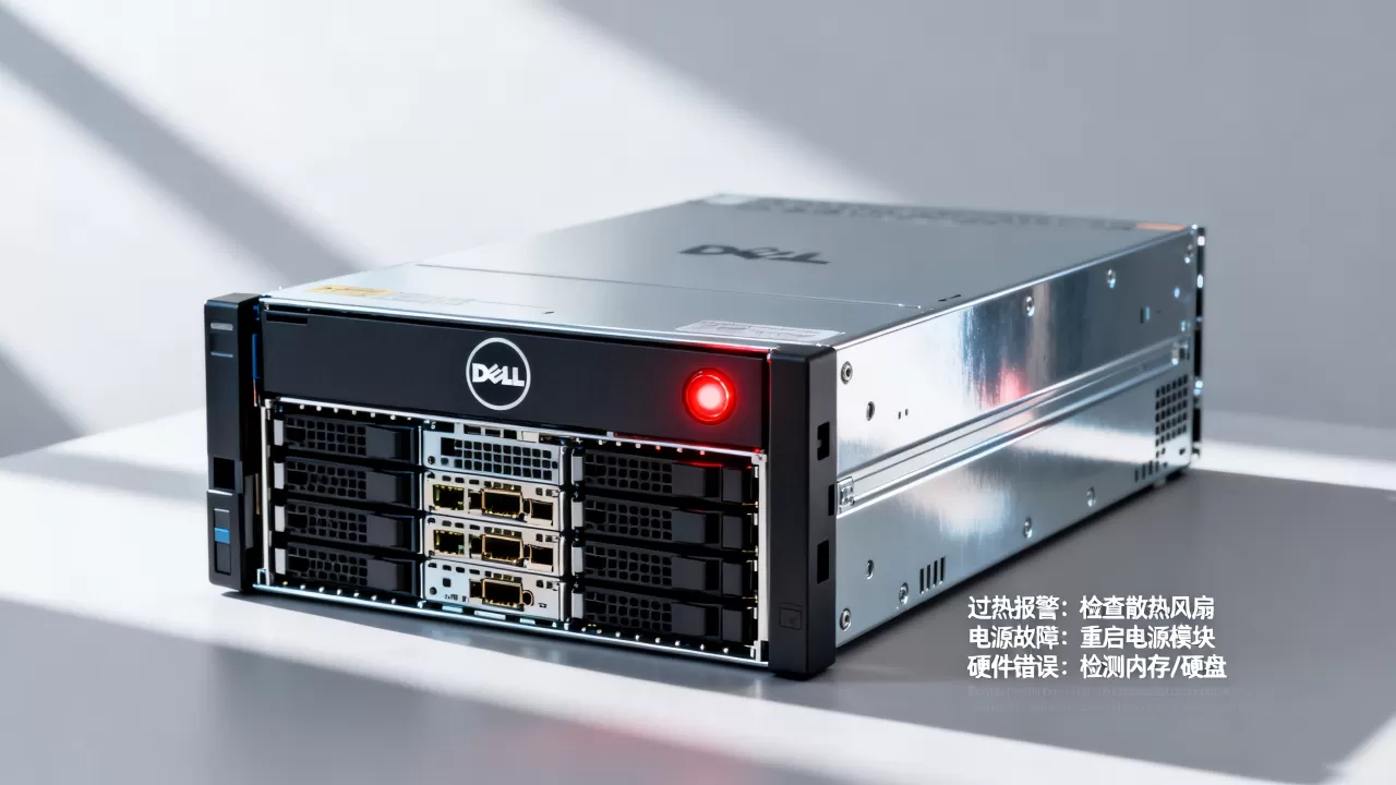 DELL服务器报警灯亮的原因有哪些,怎么处理? DELL服务器报警灯亮的原因有哪些,怎么处理?