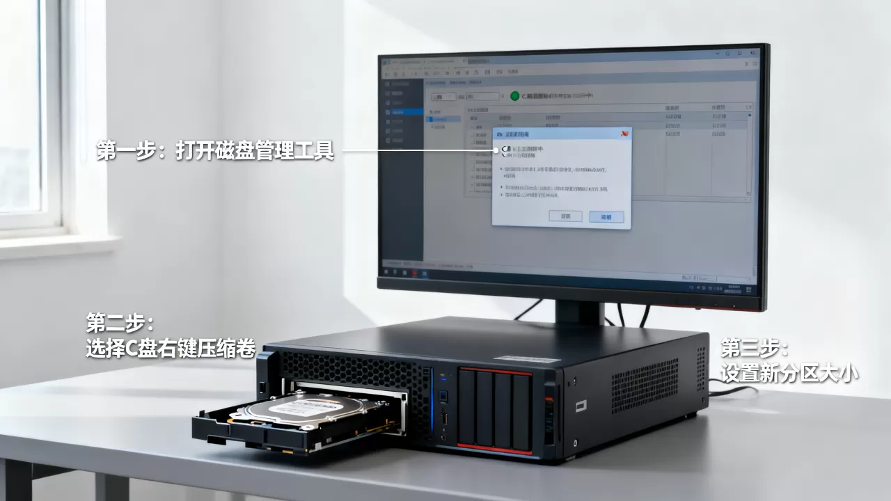 如何将服务器C盘分成两个盘,服务器磁盘分区步骤? 如何将服务器C盘分成两个盘,服务器磁盘分区步骤?