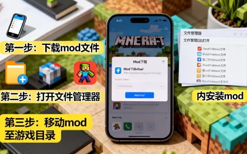我的世界中国版手机服怎么加mod？,mod安装教程和常见问题解答