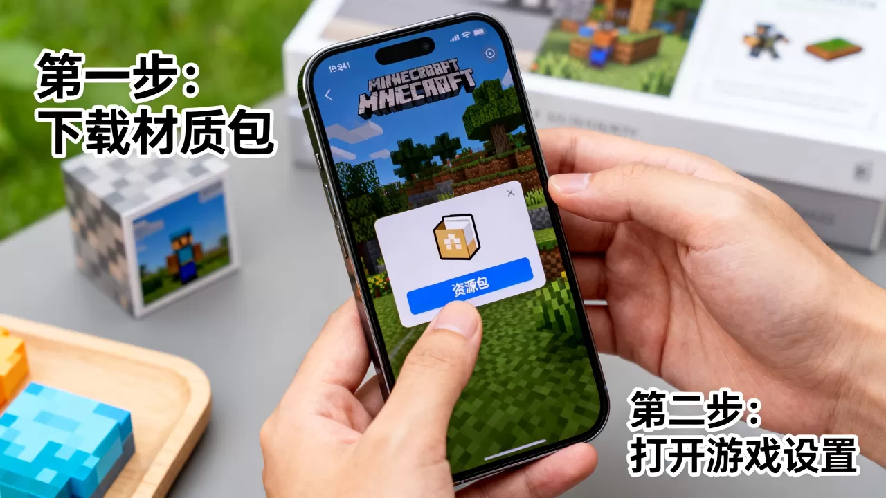 手机版我的世界服务器加x材质怎么做,材质包怎么安装? 手机版我的世界服务器加x材质怎么做,材质包怎么安装?