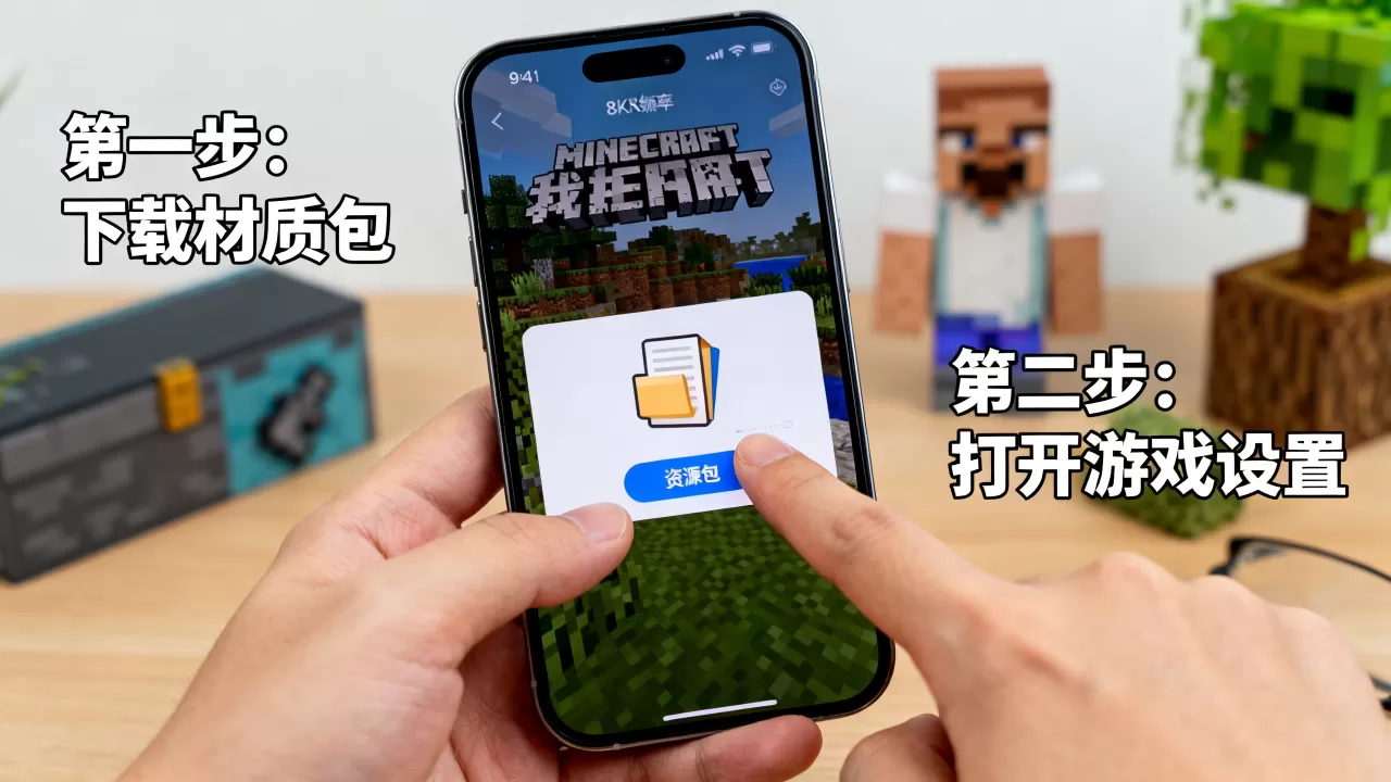手机版我的世界服务器加x材质怎么做,材质包怎么安装? 手机版我的世界服务器加x材质怎么做,材质包怎么安装?