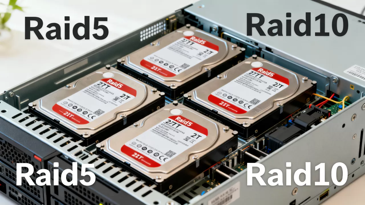 服务器4块2T做Raid怎么选,Raid5还是Raid10? 服务器4块2T做Raid怎么选,Raid5还是Raid10?