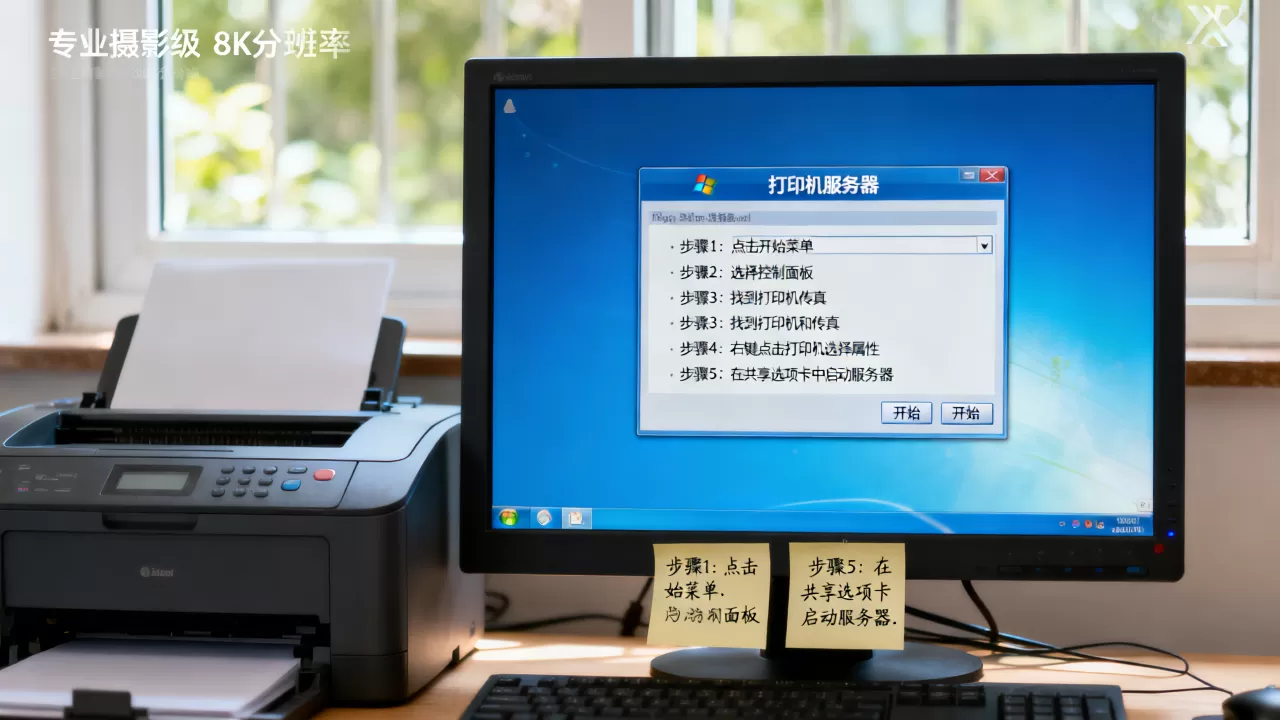 xp系统怎么打开打印机服务器?,打印机服务器怎么启动 xp系统怎么打开打印机服务器?,打印机服务器怎么启动
