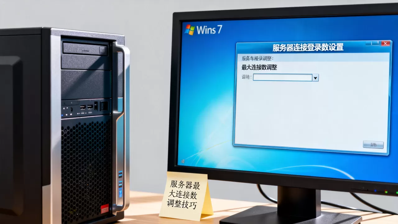 Win7服务器连接登录数怎么设置?,服务器最大连接数调整技巧。 Win7服务器连接登录数怎么设置?,服务器最大连接数调整技巧。