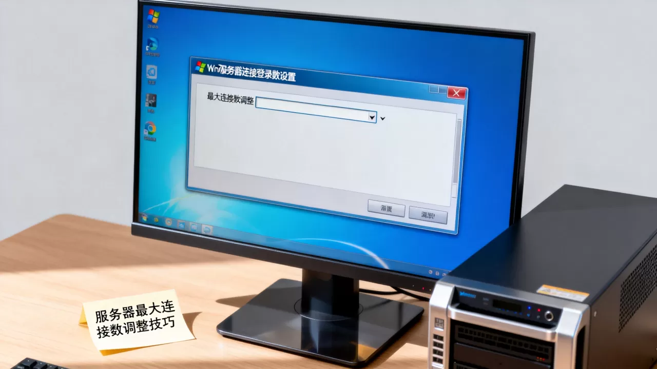 Win7服务器连接登录数怎么设置?,服务器最大连接数调整技巧。 Win7服务器连接登录数怎么设置?,服务器最大连接数调整技巧。