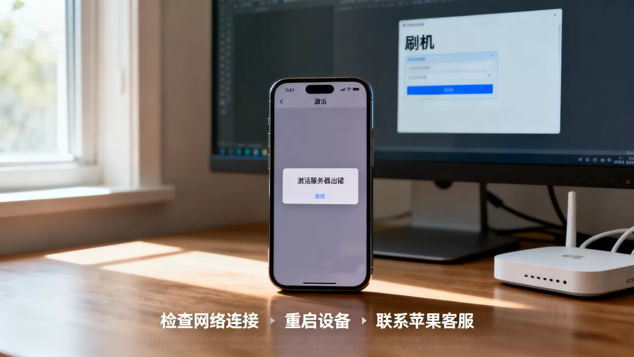 iPhone刷机后激活服务器出错咋办,苹果激活出错怎么办? iPhone刷机后激活服务器出错咋办,苹果激活出错怎么办?