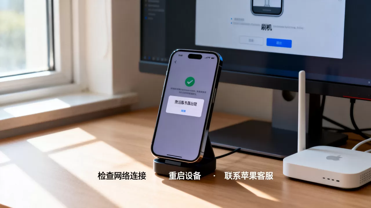 iPhone刷机后激活服务器出错咋办,苹果激活出错怎么办? iPhone刷机后激活服务器出错咋办,苹果激活出错怎么办?