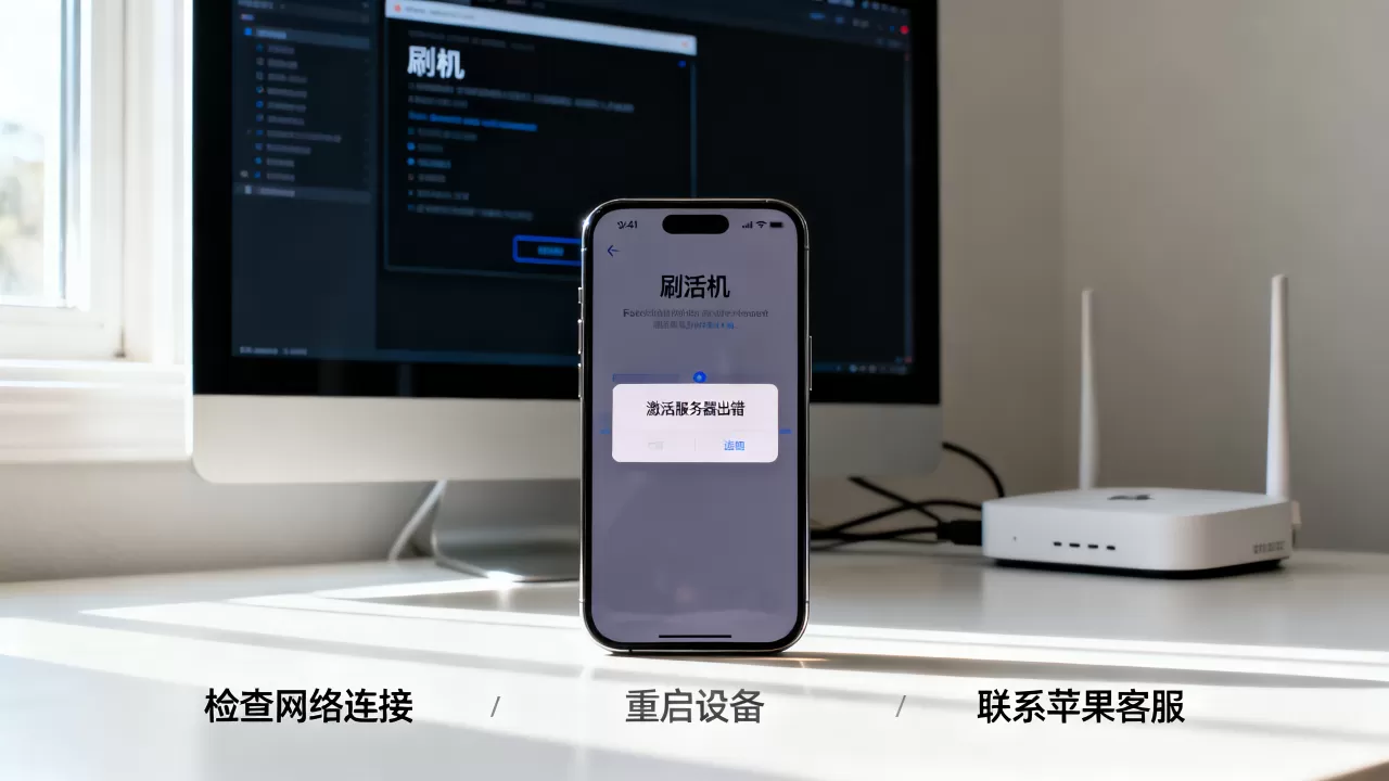 iPhone刷机后激活服务器出错咋办,苹果激活出错怎么办? iPhone刷机后激活服务器出错咋办,苹果激活出错怎么办?