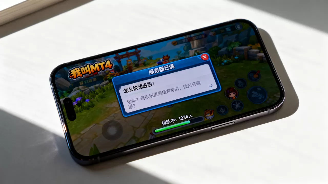 我叫MT4为何总挤不进人满服务器,怎么才能快速进服? 我叫MT4为何总挤不进人满服务器,怎么才能快速进服?