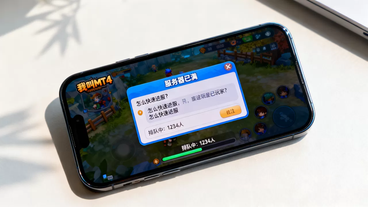 我叫MT4为何总挤不进人满服务器,怎么才能快速进服? 我叫MT4为何总挤不进人满服务器,怎么才能快速进服?