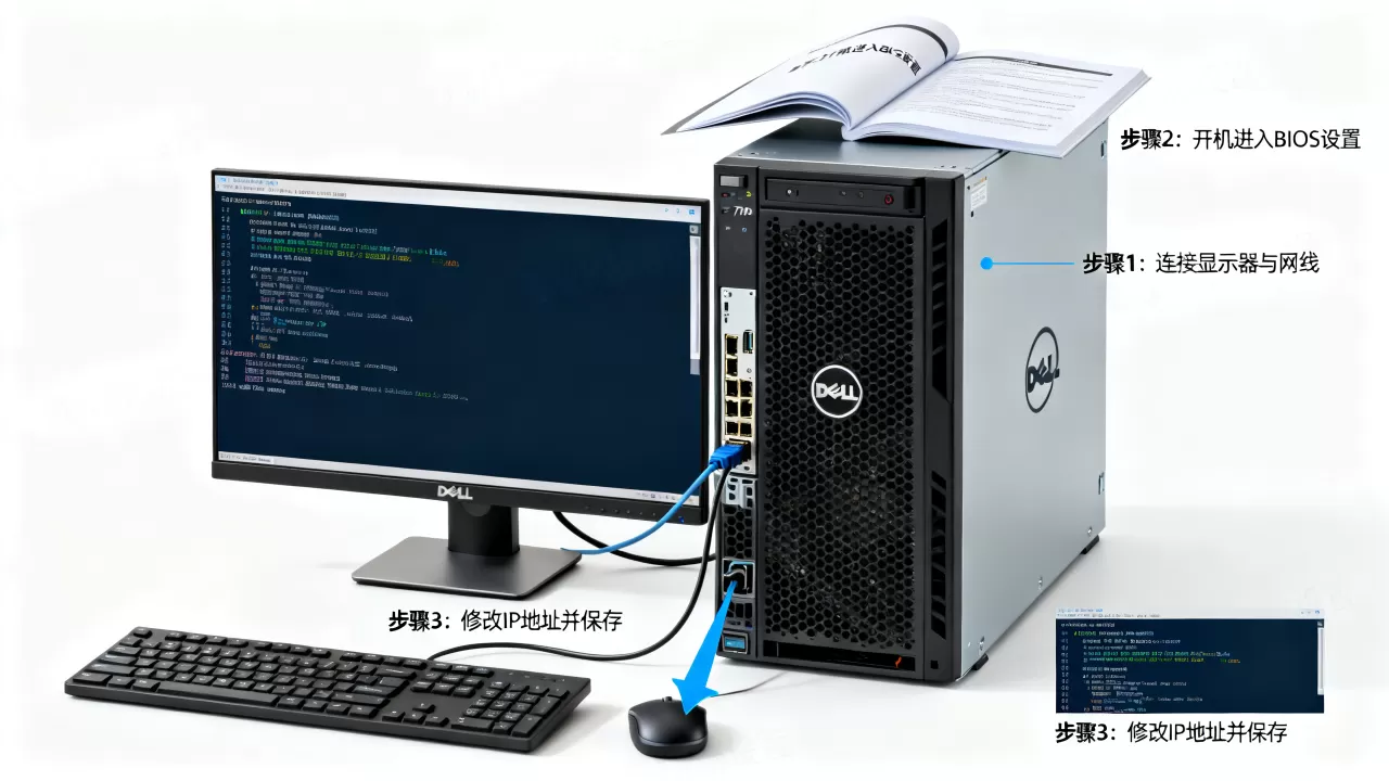 戴尔服务器r730xd怎么改IP,具体操作步骤是什么 戴尔服务器r730xd怎么改IP,具体操作步骤是什么