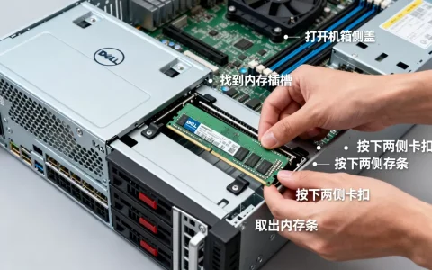 戴尔服务器r430内存条怎么拆，拆卸流程是什么？